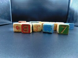 lot of wooden blocks a